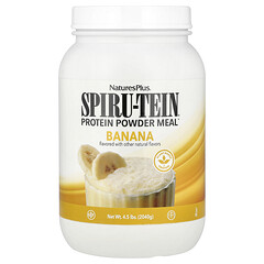 Spiru-Tein®, протеїнова мука в порошку, банан, 4,5 фунта (2040 г)