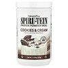 ناتشرز بلاس, Spiru-Tein® ، وجبة مسحوق البروتين ، بسكويت وكريمة ، 1.15 رطل (525 جم)