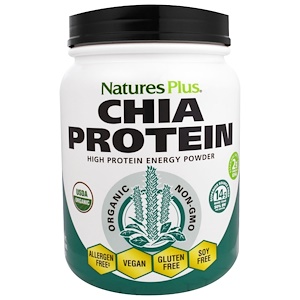 Отзывы о Натурес Плюс, Organic Chia Protein Powder, 1.09 lbs (495 g)