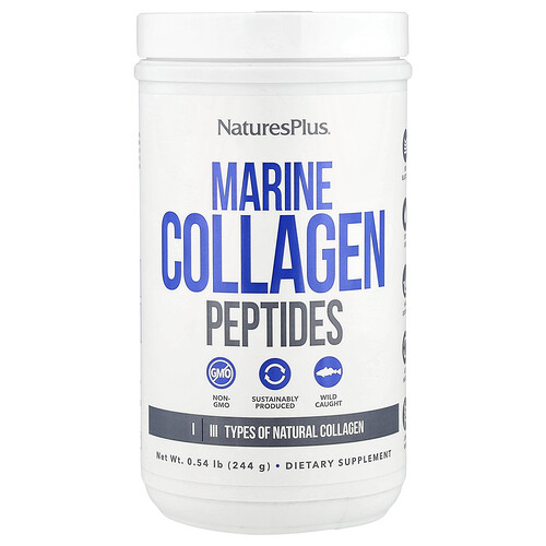 NaturesPlus, Marine Collagen Peptides, 0.54 lb (244 g)