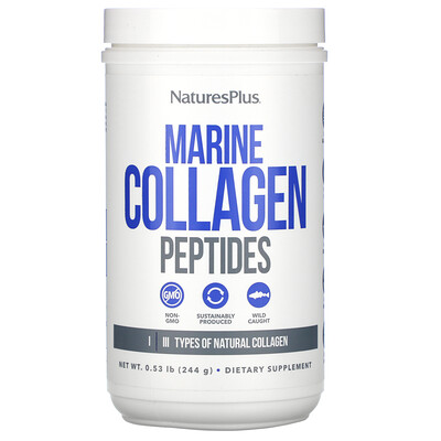 Nature's Plus Marine Collagen Peptides, 0.53 lb. (244 g)