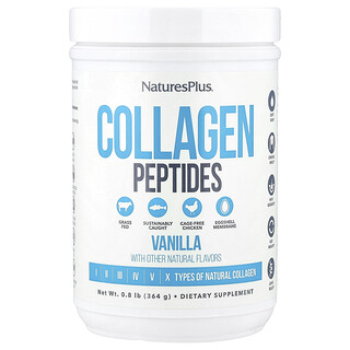 NaturesPlus, Peptides de collagène, vanille, 364 g