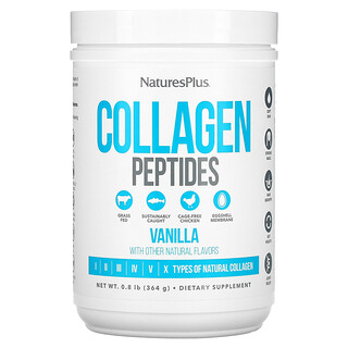 NaturesPlus, Collagen Peptides, Vanilla , 0.8 lb (364 g)