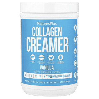 NaturesPlus, Crème au collagène, Vanille, 300 g