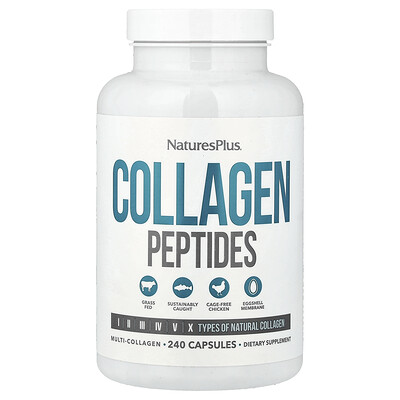 Product Image for NaturesPlus, Collagen Peptides, 240 Capsules