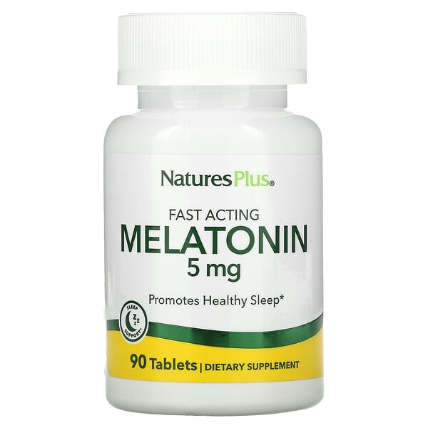 Nature's Plus, Melatonin, 5 mg, 90 Tablets
