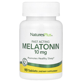 NaturesPlus, Melatonin, 10 mg, 90 Tablets