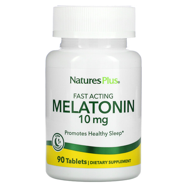 Nature's Plus, Melatonin, 10 mg, 90 Tablets