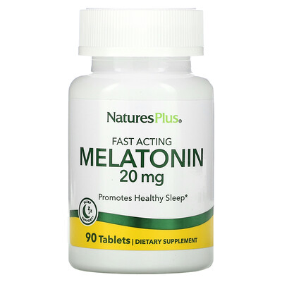 

NaturesPlus Melatonin 20 mg 90 Tablets