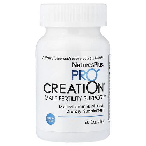 Naturesplus ProCreation, Male Fertility Support, 60 Capsules