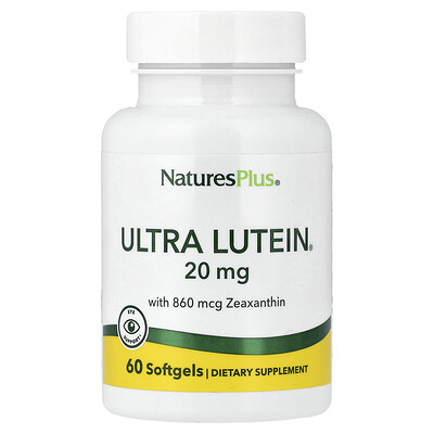 Product Image for NaturesPlus, Ultra Lutein , 20 mg, 60 Softgels