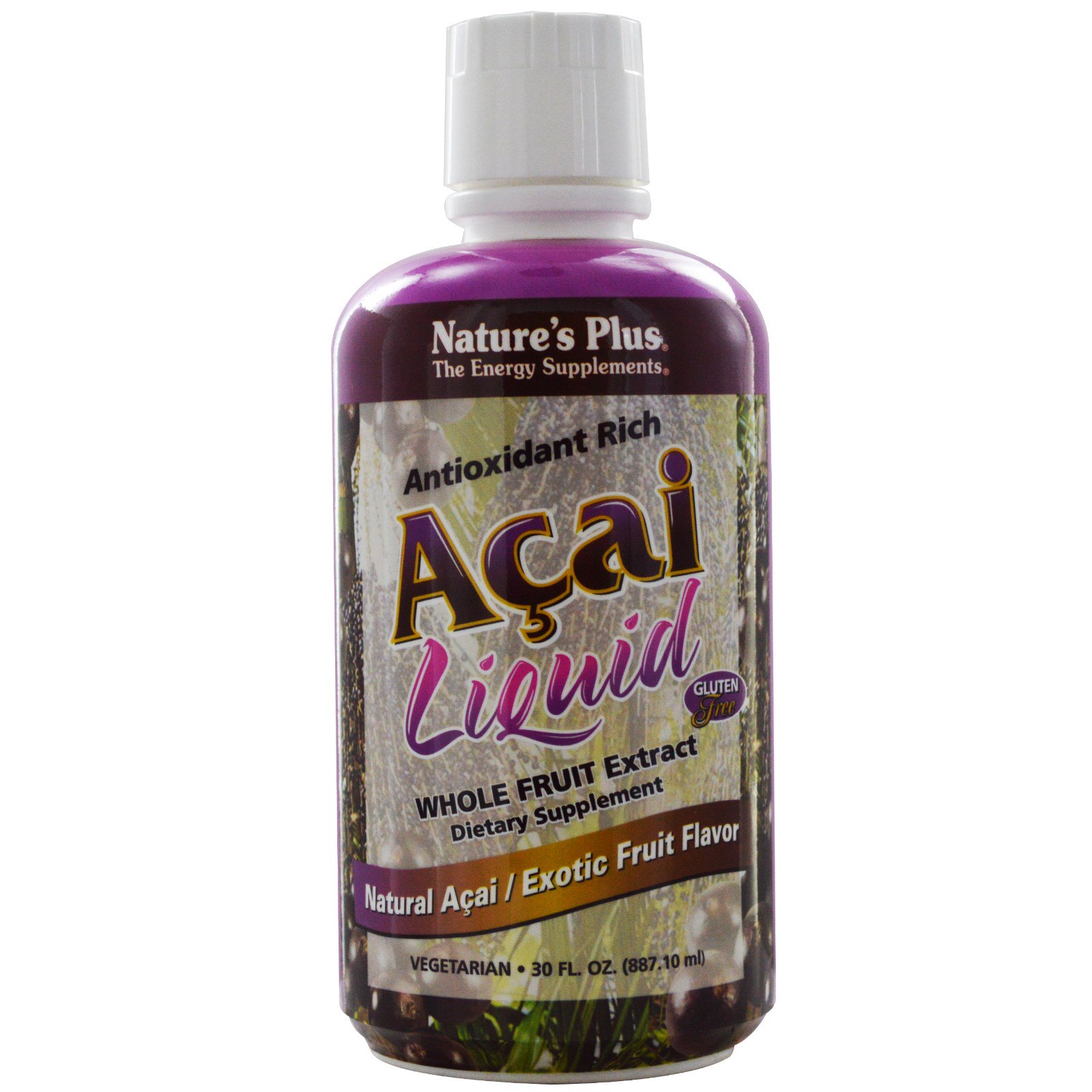 Nature's Plus, Acai Liquid, 30 fl oz (887.10 ml)