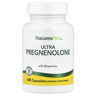 Product Image for NaturesPlus, Ultra Pregnenolone with Bioperine , 60 Capsules