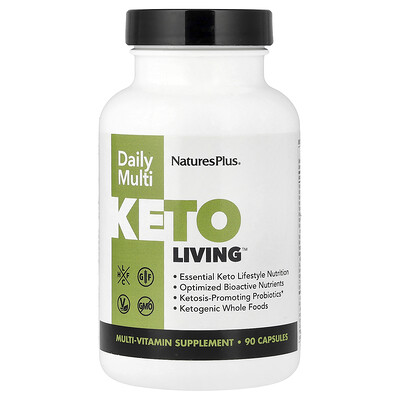 Product Image for NaturesPlus, Keto Living , Daily Multi, 90 Capsules