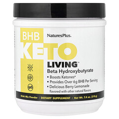 BHB Keto Living™, смачний ягідний лимонад, 210 г (7,4 унції)