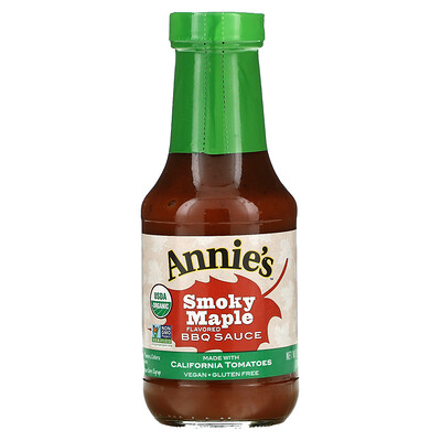 Annie's Naturals соус барбекю с жидким дымом и кленовым сиропом, 340 г (12 унций)