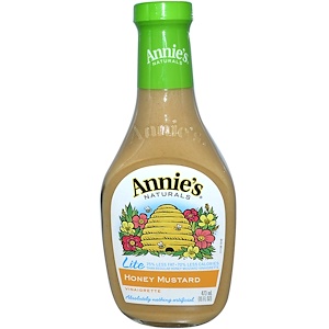 Аннис Натуралс, Lite, Honey Mustard Vinaigrette, 16 fl oz (473 ml) отзывы покупателей