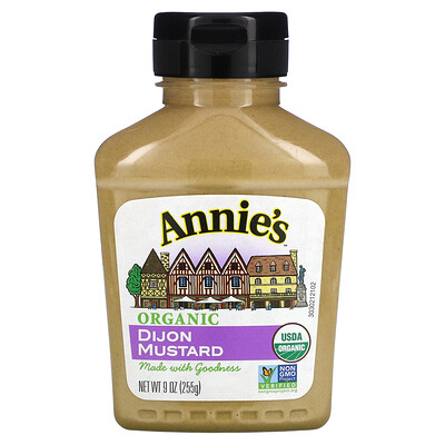 

Annie's Naturals, Organic, Dijon Mustard, 9 oz (255 g)