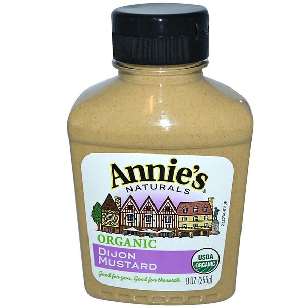 Annie's Naturals, Органика, Дижонская горчица, 9 унций (255 г)
