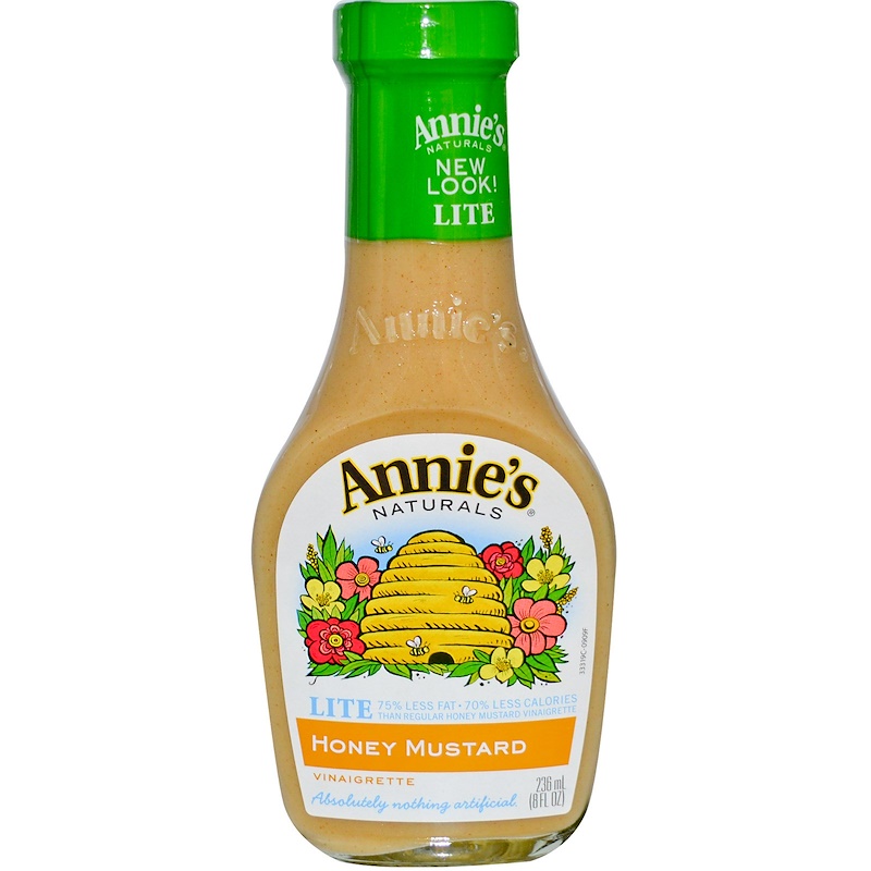 Annie's Naturals, Lite, Honey Mustard Vinaigrette, 8 fl oz (236 ml) iHerb