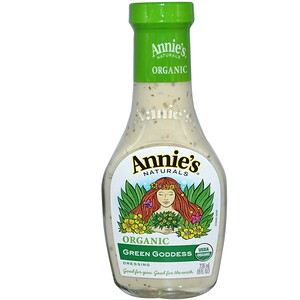 Отзывы о Аннис Натуралс, Organic Green Goddess Dressing, 8 fl oz (236 ml)