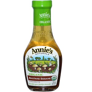 Отзывы о Аннис Натуралс, Organic, Shiitake Sesame Vinaigrette, 8 fl oz (236 ml)