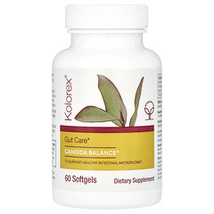 Gut Care, Candida Balance, 60 капсул