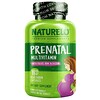NATURELO, Suplemento multivitamínico prenatal, 180 cápsulas vegetales