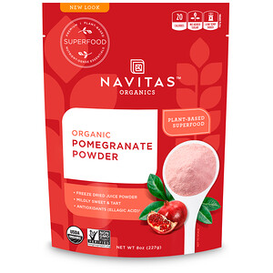 Навитас Органикс, Organic, Pomegranate Powder, 8 oz (227 g) отзывы