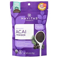 [4個セット] Navitas Organics Acai Powder 4oz(113g) ナビタス オーガニクス オーガニック アサイーパウダー【最安値に挑戦】 Organic Acai Powder, 4 oz (113 g)