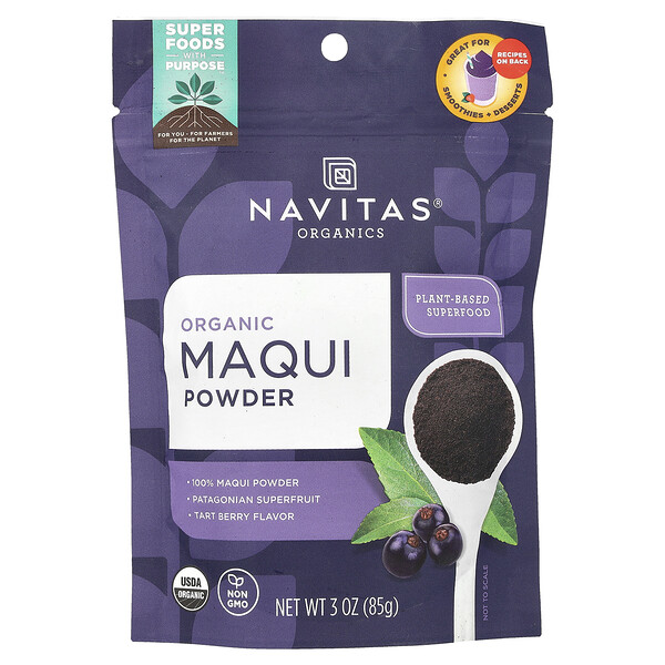 Navitas Organics Organic Maqui Powder, 3 oz (85 g)