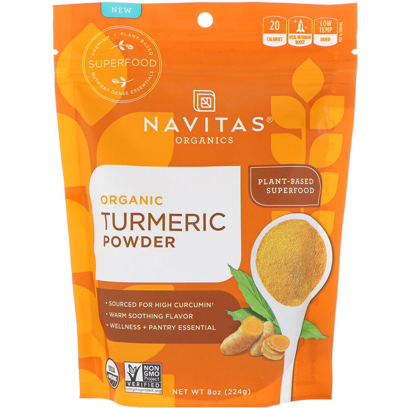 Navitas Organics, Organic Turmeric Powder, 8 oz (224 g) iHerb