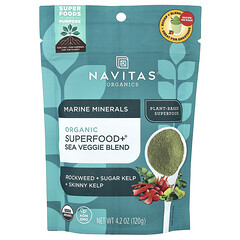Морські мікроелементи, органічна суміш морських овочів Superfood+®, 120 г (4,2 унції)