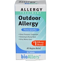bioAllers, лечение аллергии, аллергия на открытом воздухе, 60 таблеток - изображение
