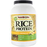 NutriBiotic, Протеин необработанного риса, ваниль, 3 фунта (1,36 кг) отзывы