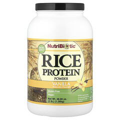 Raw Rice Protein, Vanilla, 3 lb (1.36 kg)