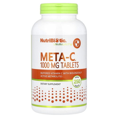 Nutribiotic Immunity, Meta-C® , 250 Vegan Tablets