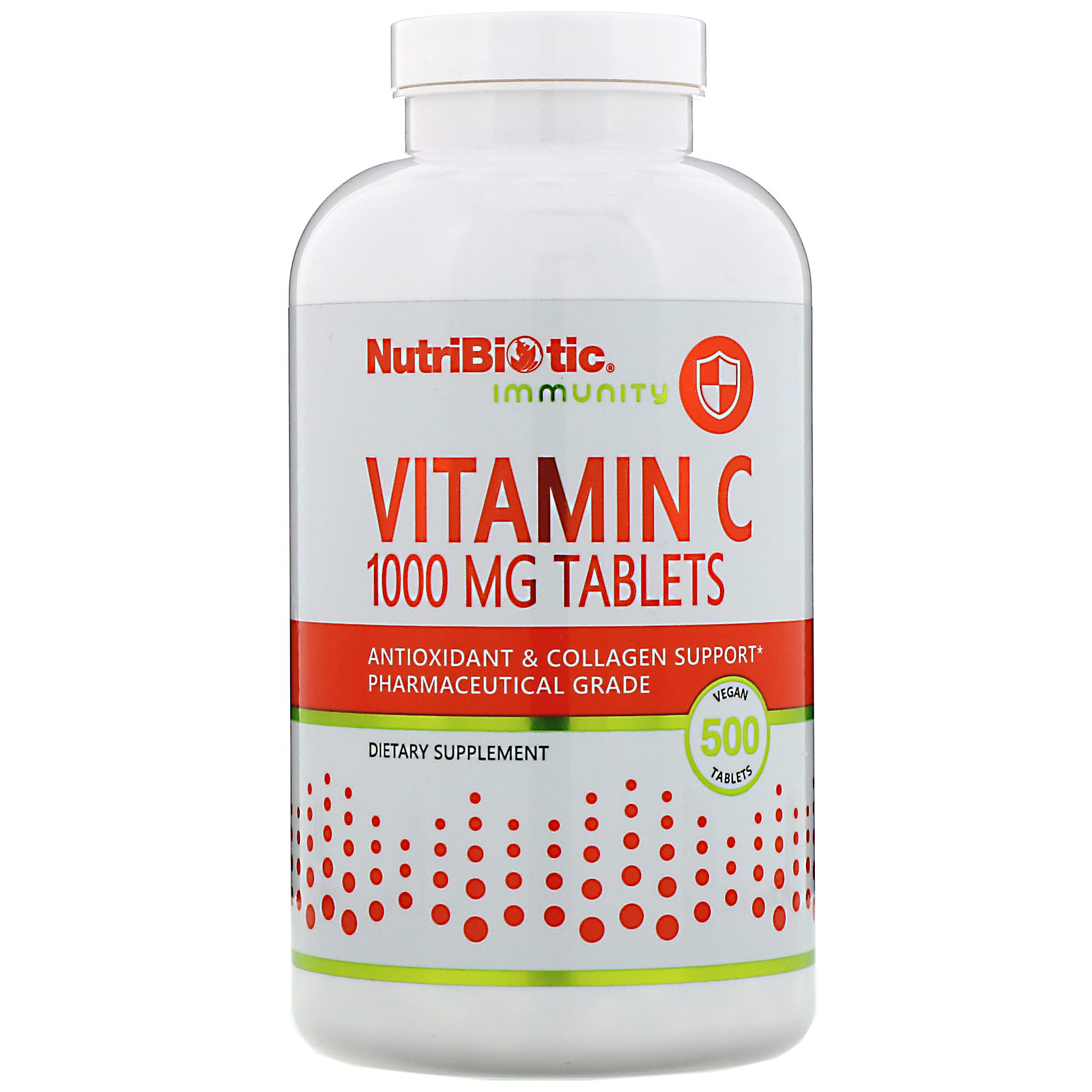 Nutribiotic Immunity Vitamin C 1 000 Mg 500 Vegan Tablets Iherb