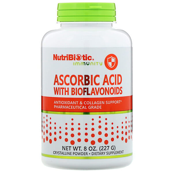 NutriBiotic‏, Immunity, Ascorbic Acid with Bioflavonoids, Crystalline Powder, 8 oz (227 g)