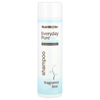 NutriBiotic, Champú Everyday Pure, Sin fragancia, 296 ml (10 oz. líq.)
