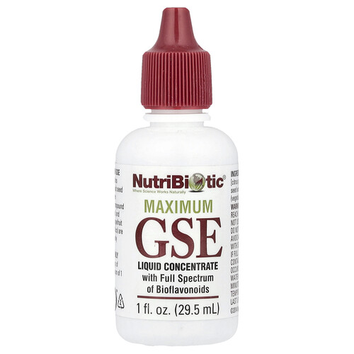 Nutribiotic Maximum GSE, Liquid Concentrate, 1 fl oz (29.5 ml)