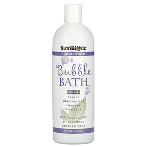 Отзывы о Нутрибиотик, Bubble Bath, Non-Soap, Fresh Fruit, 16 fl oz (473 ml)