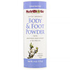 NutriBiotic, Body & Foot Powder with Grapefruit Seed Extract & Tea Tree Oil, Unscented, 4 oz (113 g)