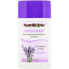 نوتريبيوتيك, Deodorant, Lavender, 2.6 oz (75 g)