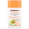 نوتريبيوتيك, Deodorant, Mango Melon, 2.6 oz (75 g)