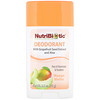 NutriBiotic, Deodorant, Mango Melon, 2.6 oz (75 g)