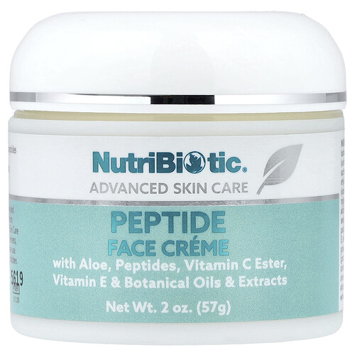 Nutribiotic Advanced Skin Care, Peptide Face Creme, 2 oz (57 g)