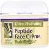 NutriBiotic, Peptide Face Creme, Ultra-Hydrating, 2 oz (57 g)