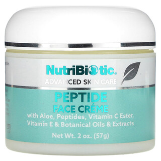 NutriBiotic, Gelişmiş Cilt Bakımı, Peptid Yüz Kremi, 2 oz (57 g)