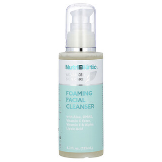 NutriBiotic, Advanced Skin Care, Foaming Facial Cleanser, 4.2 fl oz (125 ml)